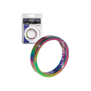 Kinky Monster cockring made of stainless steel, Rainbow Edition width 10mm